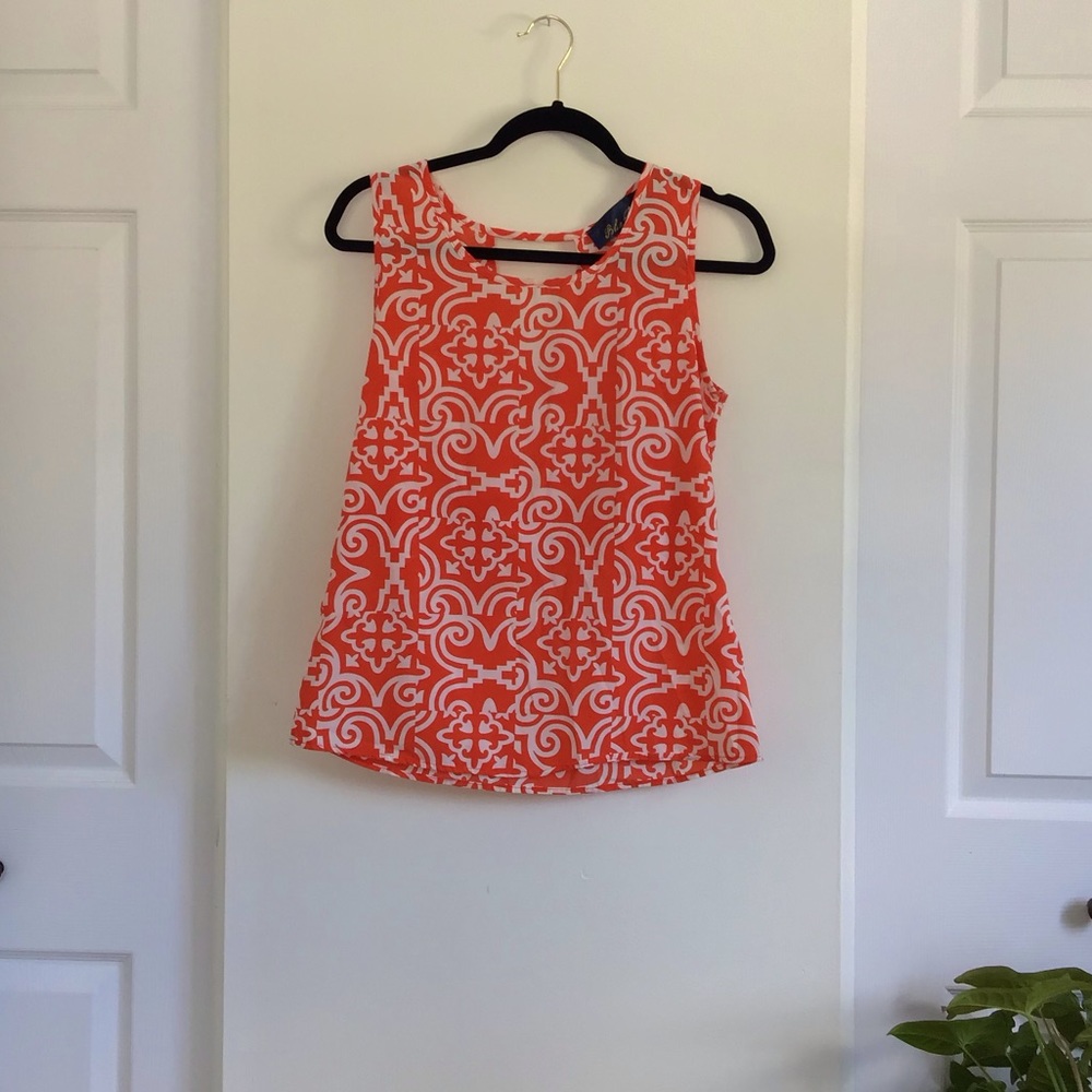 Blue Rain tank top - small